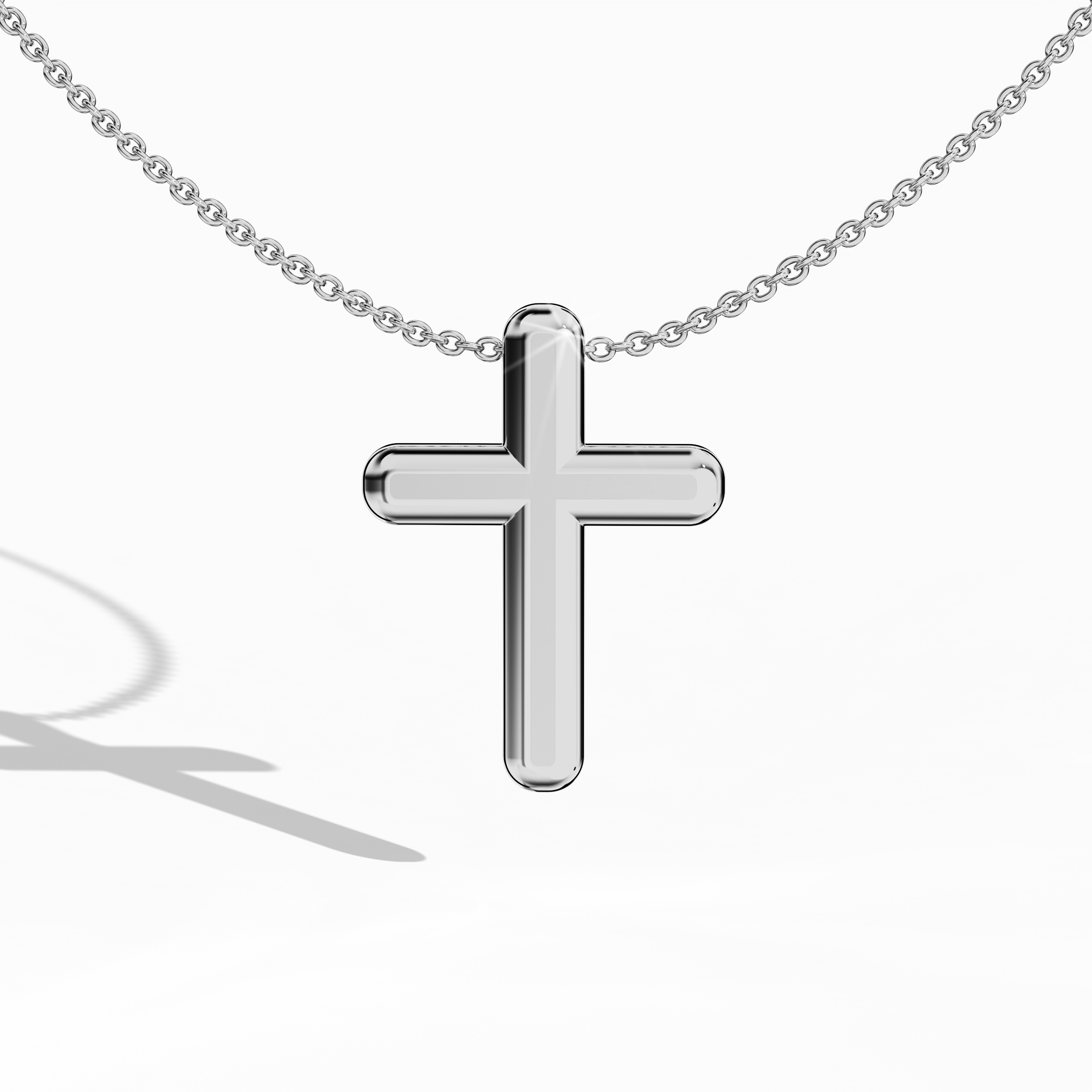 Front view of a cross pendant in luminous белое золото, sometimes called pale or silver‑hued gold in various regions. This faith‑inspired necklace—also referred to as a religious pendant, holy cross, or spiritual symbol—features polished edges and a timeless silhouette that conveys devotion. Its refined contours bridge classic elegance with modern appeal, creating a versatile accessory for multiple styles.
Keywords: cross pendant, белое золото, faith necklace, religious Украшения.